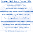 Major 2YO Race Dates